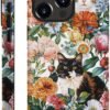 Innovatemee Case Compatible with iPhone 15 Pro Max,Almond Blossoms Artwork Phone Case for iPhone 15 Pro Max,Cases for Girls and Boys,Fall Prevention Hybrid 2-Layer Hard Shell Phone Case