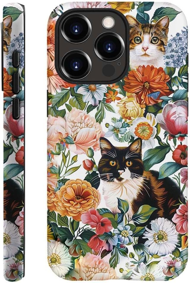 Innovatemee Case Compatible with iPhone 15 Pro Max,Almond Blossoms Artwork Phone Case for iPhone 15 Pro Max,Cases for Girls and Boys,Fall Prevention Hybrid 2-Layer Hard Shell Phone Case