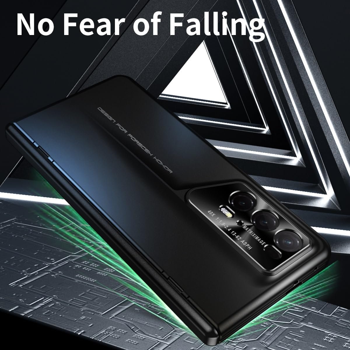 Cell Phone Case Wallet Compatible With V2 RSR Design Case With Screen Protector Case, Anti Scratch Slim Phone Protective Cover Electroplated PC Hard Shell Compatible With