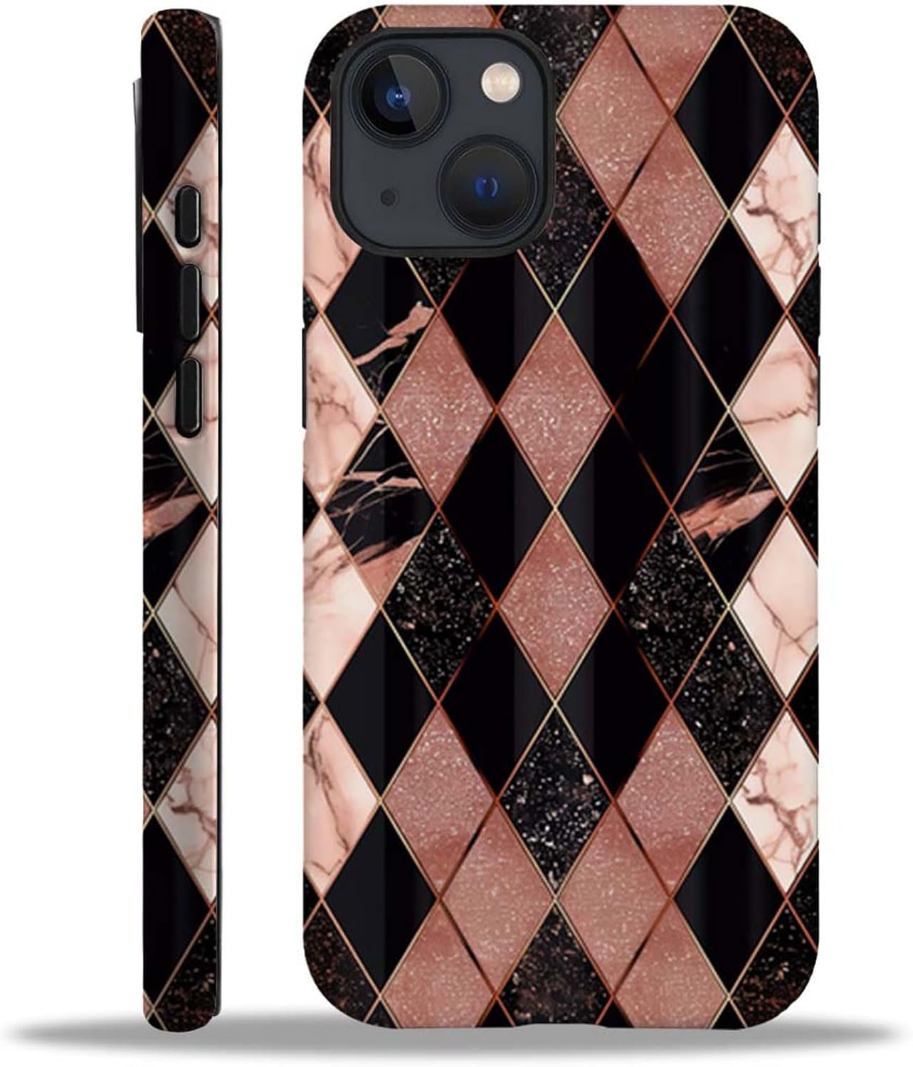 Case Compatible with iphone 14 Plus,Printed Flowers and Garden Themes Cases,Matte Mixed double-layer hard shell+Soft Silicone TPU Shock Protective Case for iphone 14 Plus