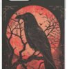 Black Crow Raven Phone Cases Cute Fashion Protective Cover Soft Silicone TPU Shell Compatible with iPhone 13 iPhone 13 Mini iPhone 13 Pro iPhone 13 Pro Max