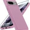 Google Pixel 8 Case: Dual Layer Durable Shockproof Protective Cell Phone Cover with Hybrid Matte Textured Shell | Heavy Duty Military Grade Rugged Drop Protection Bumper Tough Cases