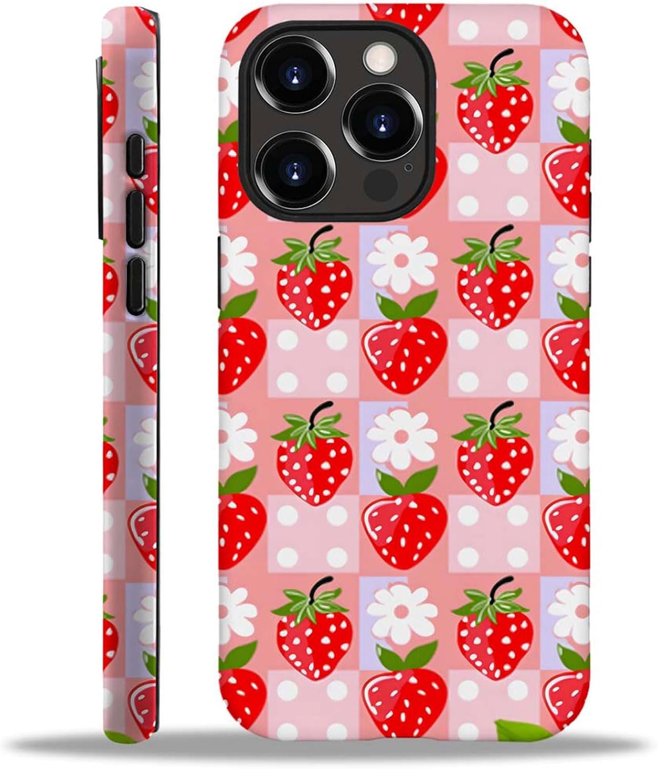 Case Compatible with iphone 14 Plus,Printed Flowers and Garden Themes Cases,Matte Mixed double-layer hard shell+Soft Silicone TPU Shock Protective Case for iphone 14 Plus