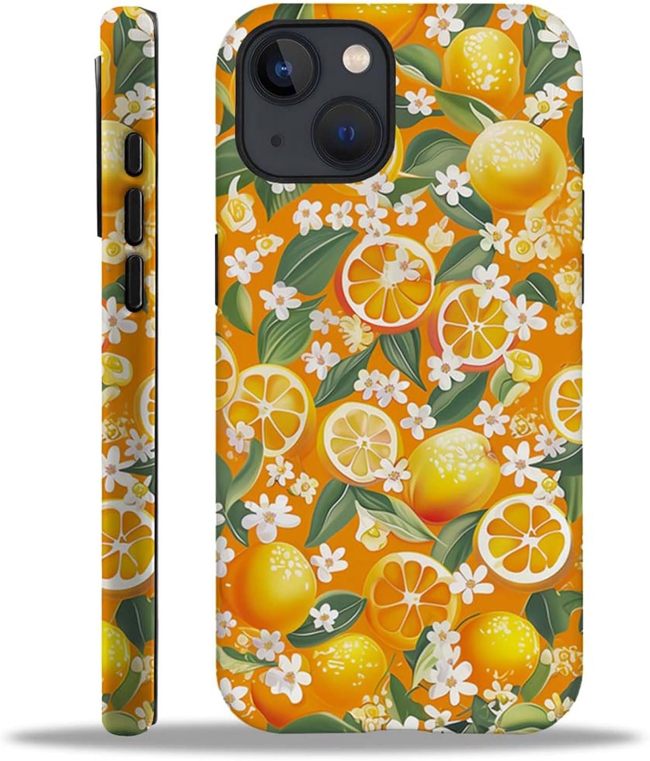 Case Compatible with iphone 14 Plus,Printed Flowers and Garden Themes Cases,Matte Mixed double-layer hard shell+Soft Silicone TPU Shock Protective Case for iphone 14 Plus