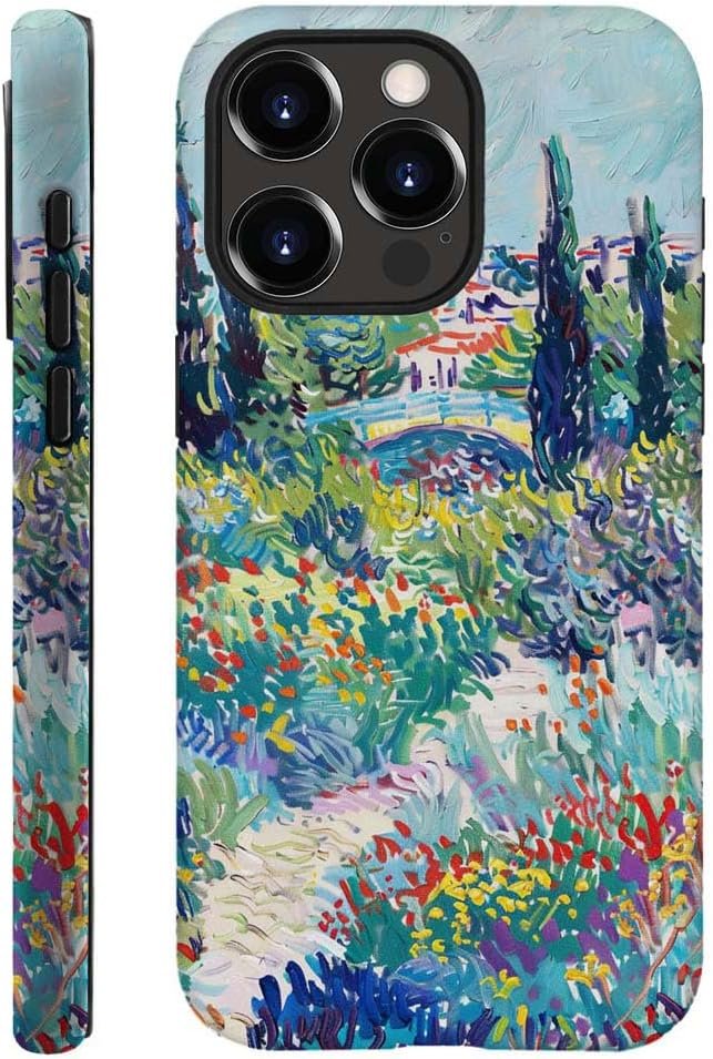 Innovatemee Case Compatible with iPhone 15 Pro Max,Astronaut Moon Swing Phone Case for iPhone 15 Pro Max,Cases for Girls and Boys,Fall Prevention Hybrid 2-Layer Hard Shell Phone Case