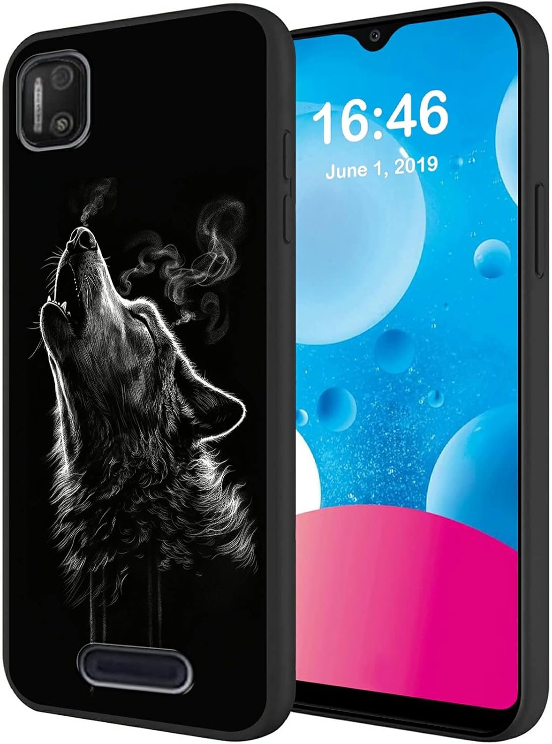 Case for Cloud Mobile Stratus C7,Soft Silicone TPU Rubber Shock-Absorption Full Body Back Shell Shockproof Protective Cover Case for Cloud Mobile Stratus C7,Dragon Cool