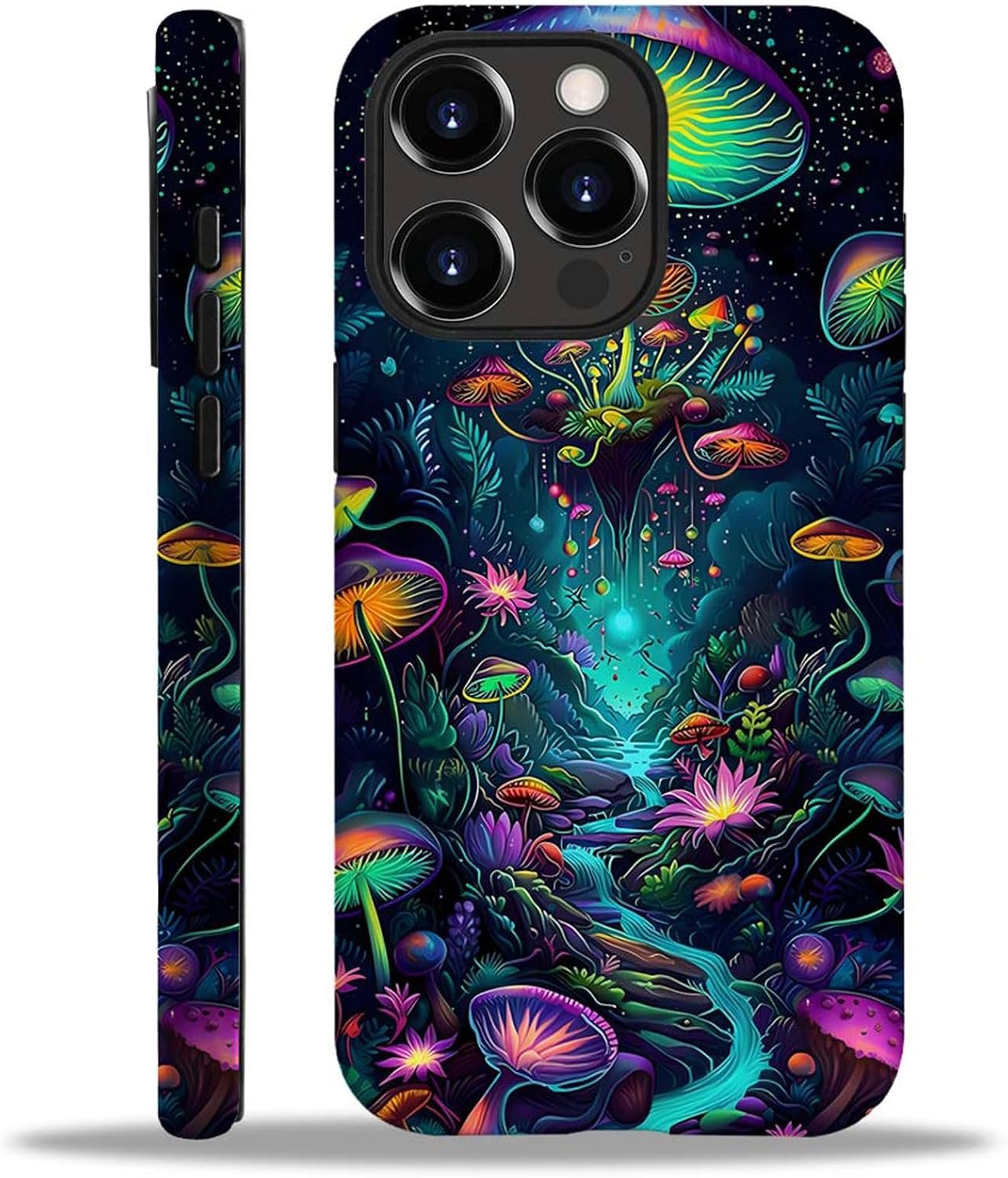 Case Compatible with iphone 14 Plus,Printed Flowers and Garden Themes Cases,Matte Mixed double-layer hard shell+Soft Silicone TPU Shock Protective Case for iphone 14 Plus