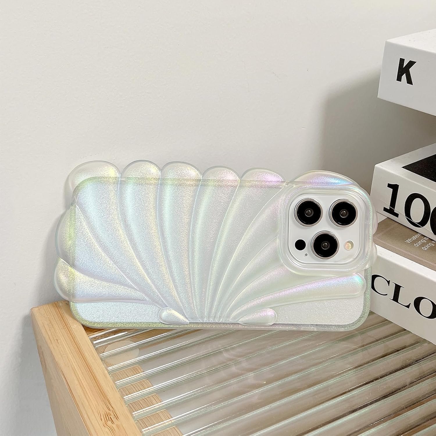 iPhone 14/iPhone 13 Case, Colorful Flowing Sand Matte Shell for Women, Prime for iPhone14/iPhone13 6.1 inch - Clear