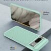 Google Pixel 8 Case: Dual Layer Durable Shockproof Protective Cell Phone Cover with Hybrid Matte Textured Shell | Heavy Duty Military Grade Rugged Drop Protection Bumper Tough Cases