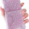 Compatible with Galaxy Flip 6 Case Women Girls Flexible TPU Sequin Sparkle Glitter Shockproof Protective Phone Cover for Galaxy Z Flip 6 (Shell Colorful)