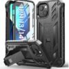 for iPhone 13 Case Protective Cover: iPhone 14 case Heavy Duty Military Grade Hard Protection Shock Proof Grip | Durable Dual-Layer Design iPhone 13-14 Phone Case with Built-in Kickstand Blue