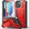 for iPhone 13 Case Protective Cover: iPhone 14 case Heavy Duty Military Grade Hard Protection Shock Proof Grip | Durable Dual-Layer Design iPhone 13-14 Phone Case with Built-in Kickstand Blue