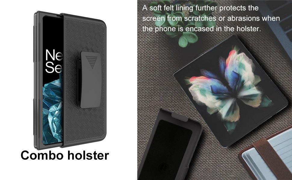 Ailiber for OnePlus Open Case with Belt Clip