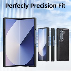 Leather Case for Samsung Galaxy Z Fold 6